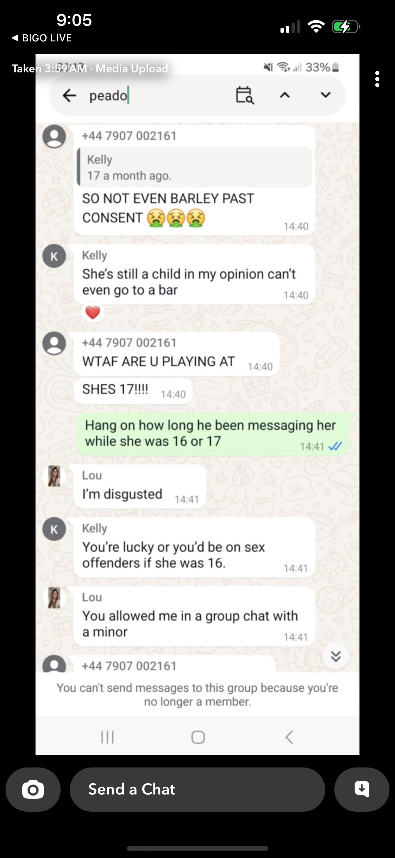 pnp barney being a nonce