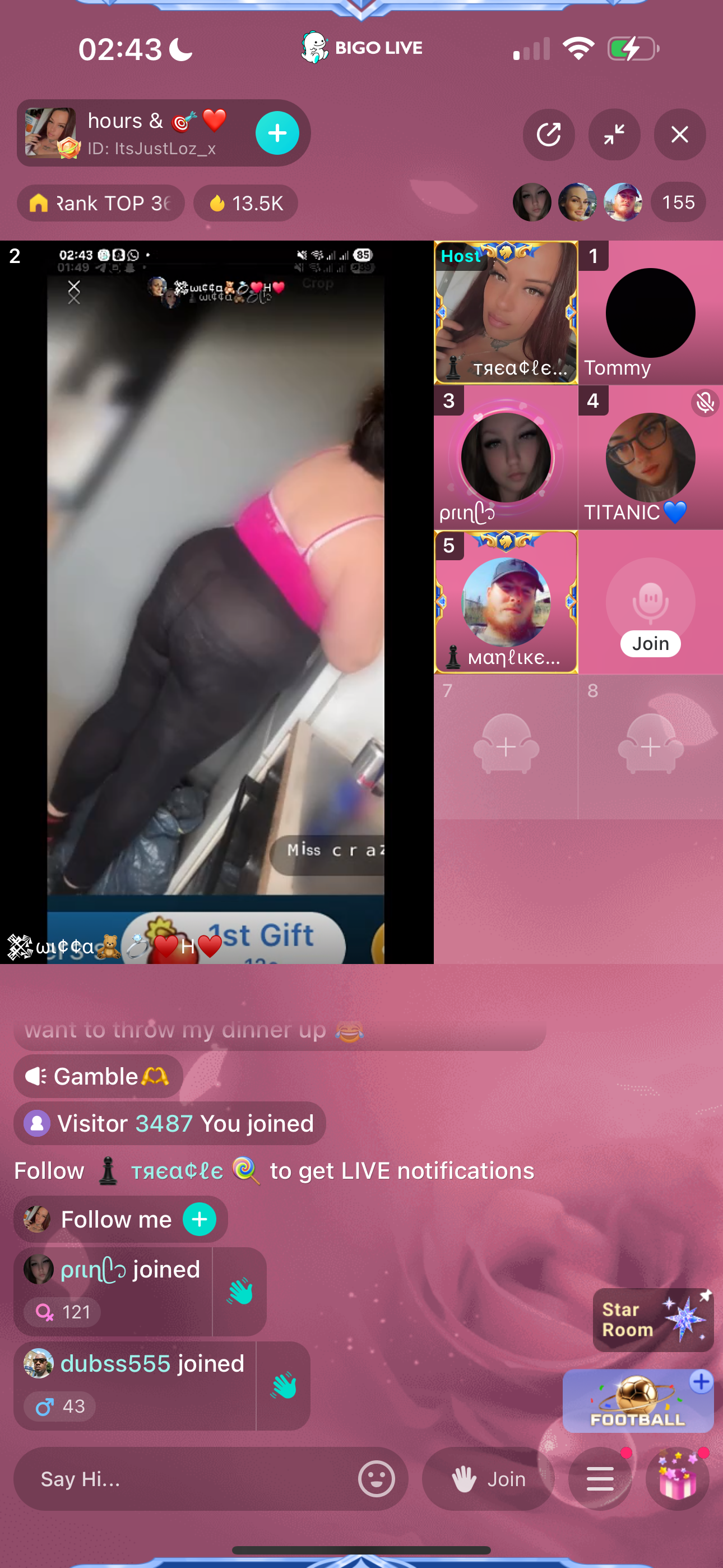 “Side chick” slag Chloe