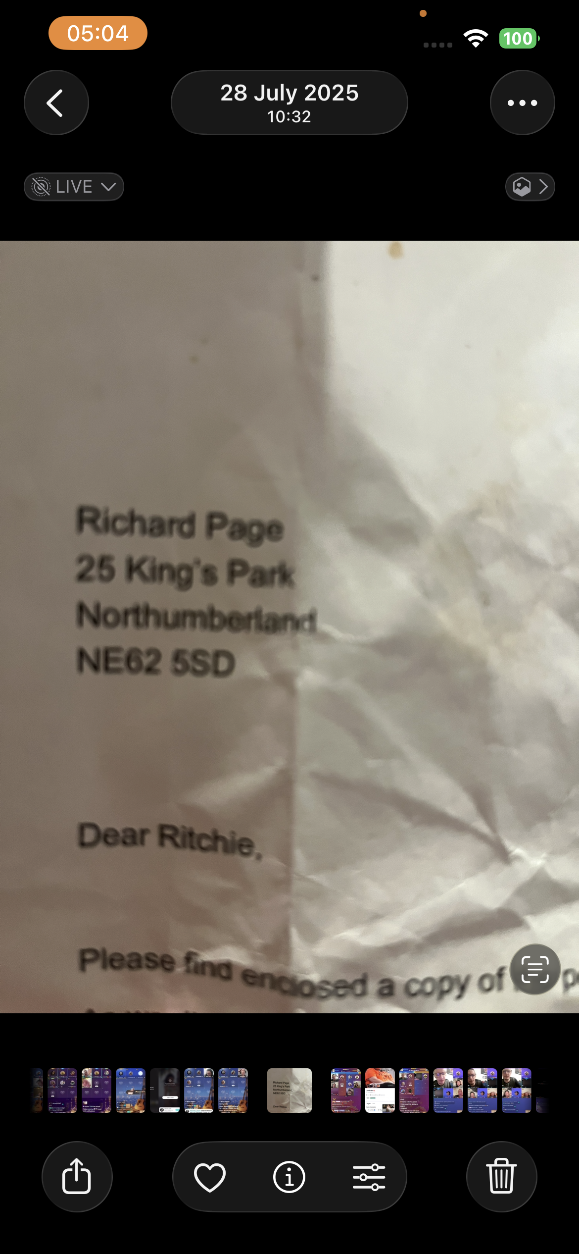 Richie the convicted wrongen