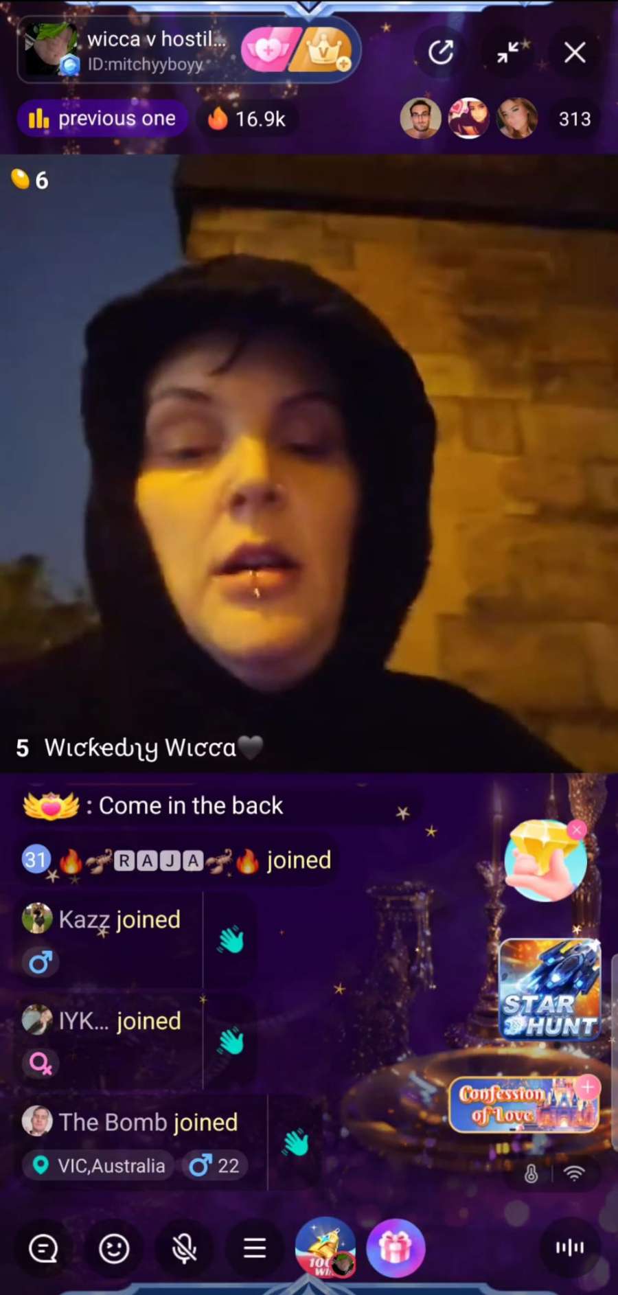 Wicca girl what r u doing